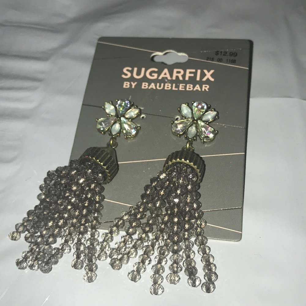 👑New SUGARFIX by BaubleBar beaded Dangle Earrings